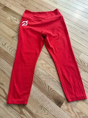 Peloton Red Active Leggings